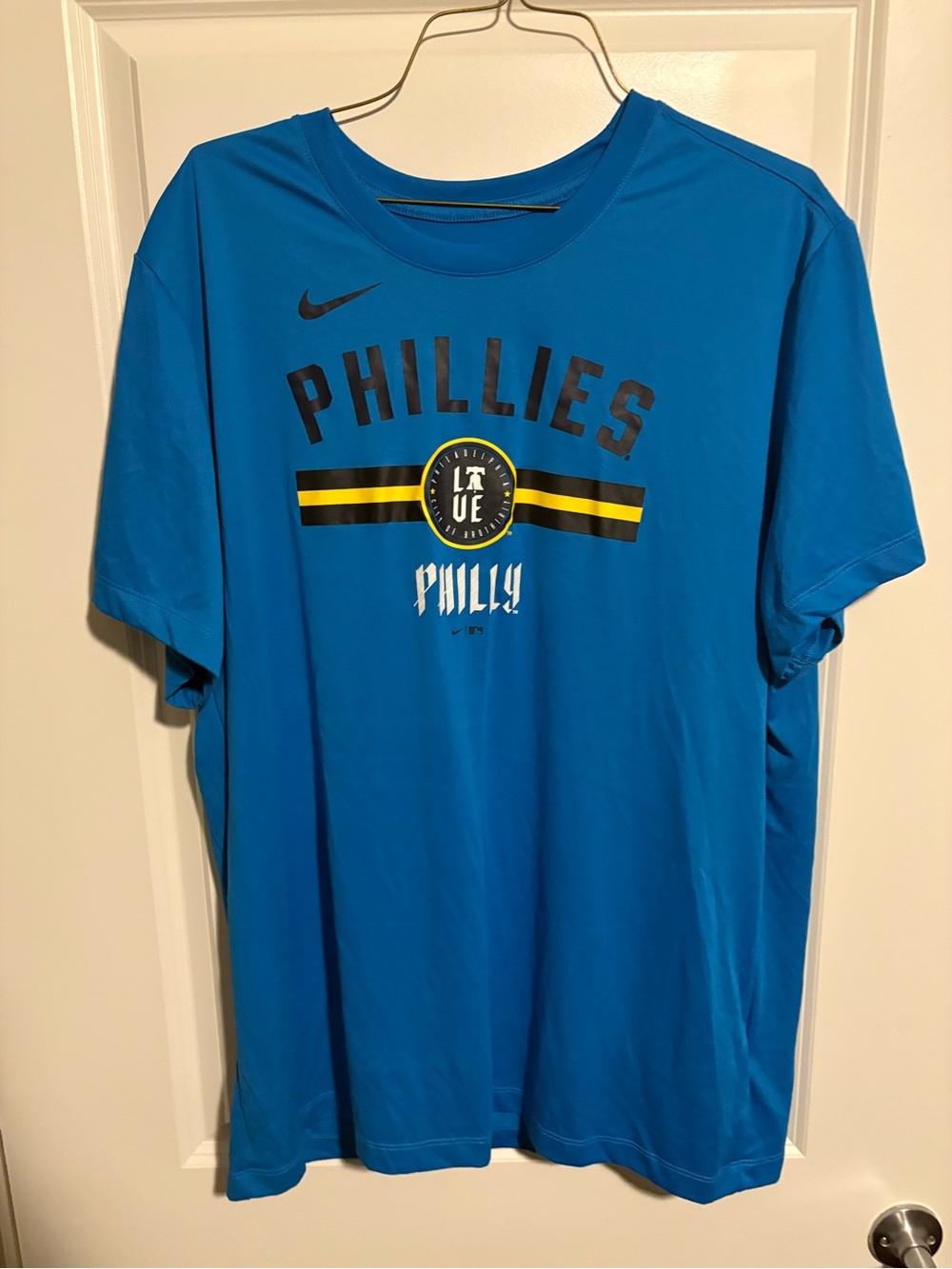Nike Philadelphia Phillies blue city concert  legend performance T Shirt